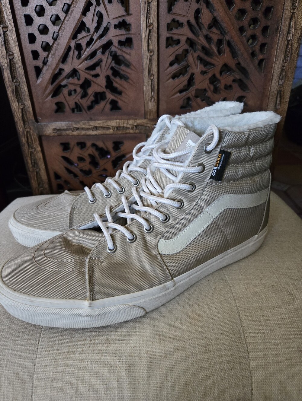 "Vans Hightop Cordura Skate Shoes"